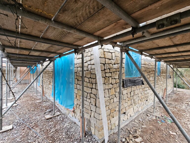 Potato Villa — Stone Cladding Project